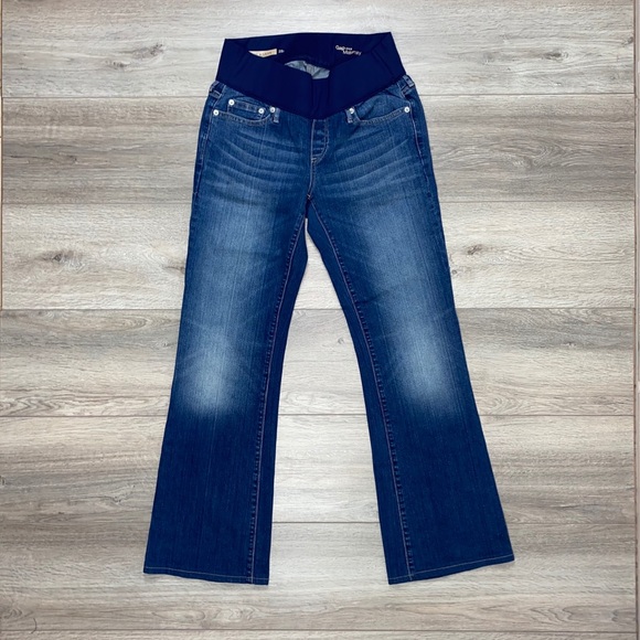 NWOT GAP Long & Lean Demi Maternity Jeans 28R | 6R - Picture 14 of 15